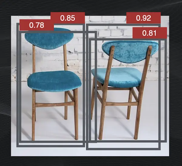 Resultado de eliminar el "bounding box" con probabilidad de 0.27 (menor que el umbral establecido de 0.6)